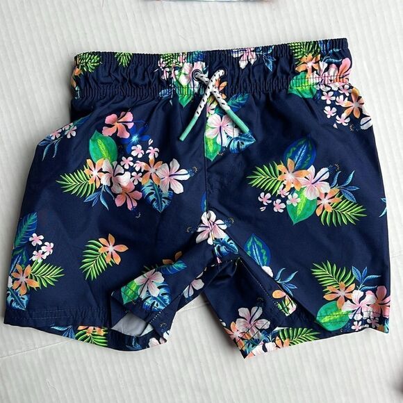 Cat & Jack Baby Boy 2 Pack Swim Trunk Shorts - Picture 5 of 5